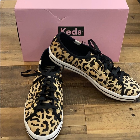 kate spade Shoes - Kate Spade Keds kickstart leopard sneakers